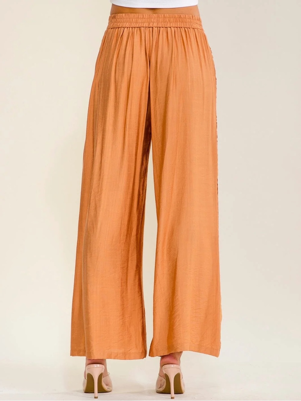 LA REYNA | City in Bloom Pant - peach - Picture 4 of 4